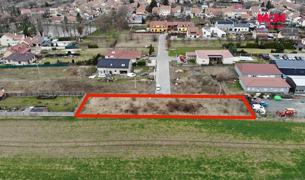 Prodej stavebního pozemku 1 250 m², Telnice – náhled fotky 4