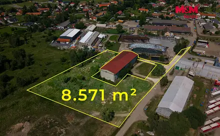 Prodej komerčního pozemku 8 584 m², Rokytno, okres Pardubice