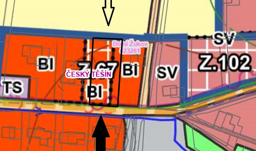 Prodej stavebního pozemku 1 504 m², Český Těšín – náhled fotky 6
