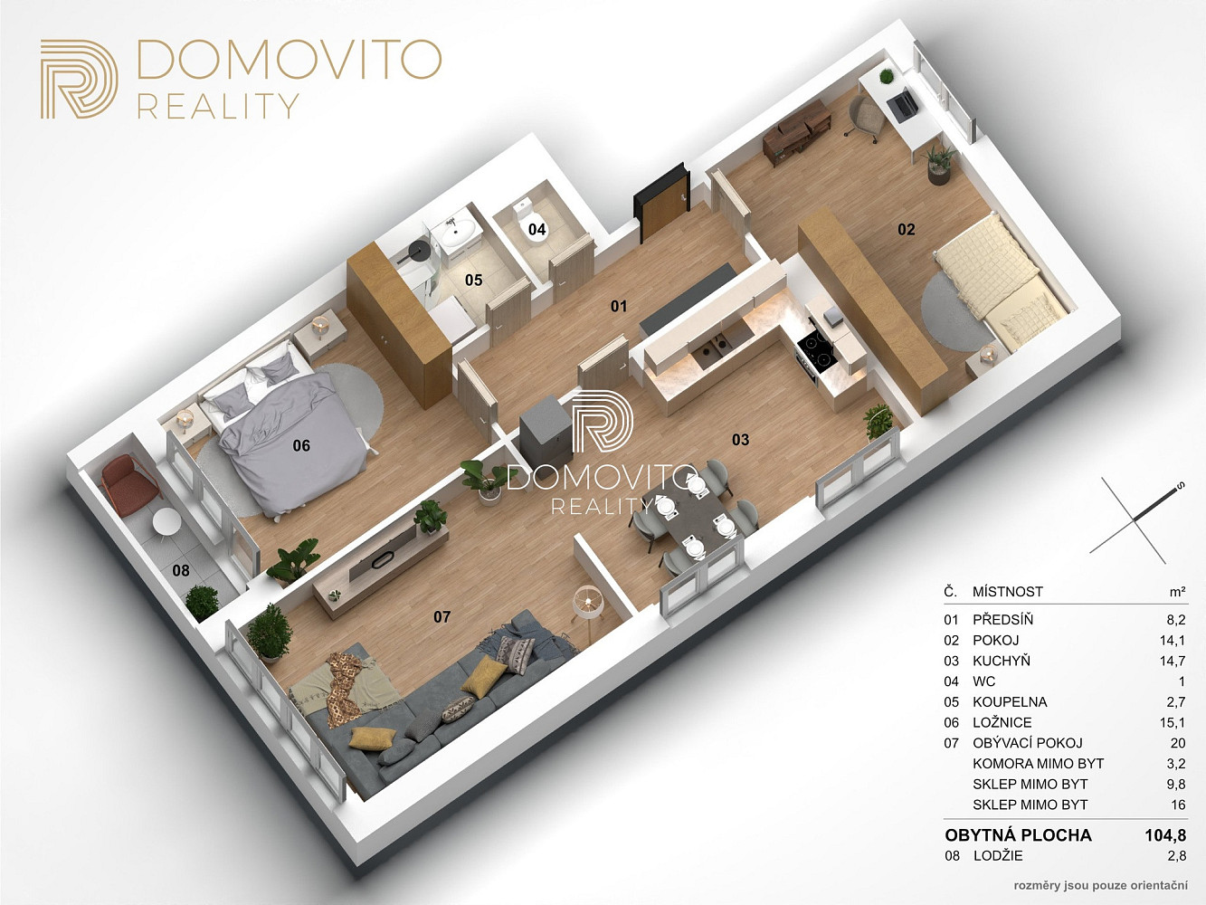 Prodej bytu 3+1 76 m² – fotografie 4