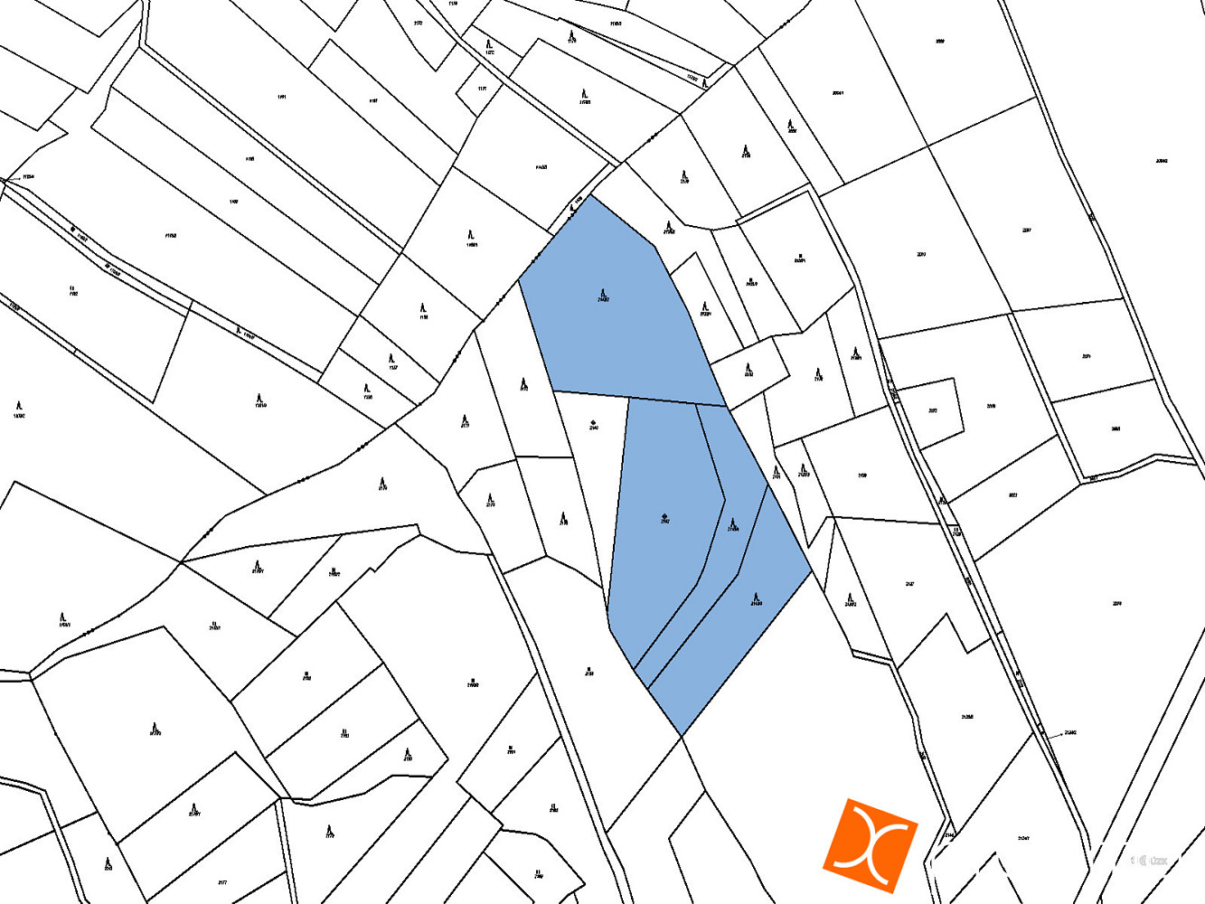 Prodej lesa 2 496 m² — photo 2