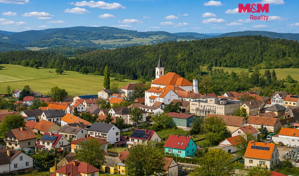 Prodej stavebního pozemku 1 233 m², Krásná Hora nad Vltavou – náhled fotky 5
