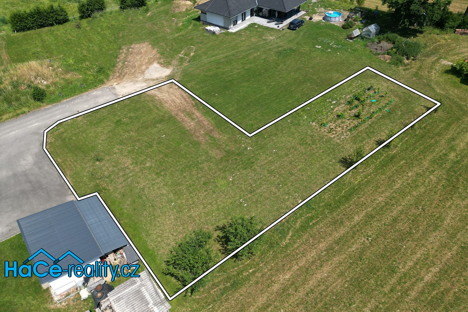 Prodej stavebního pozemku 1 163 m² – fotografie 4