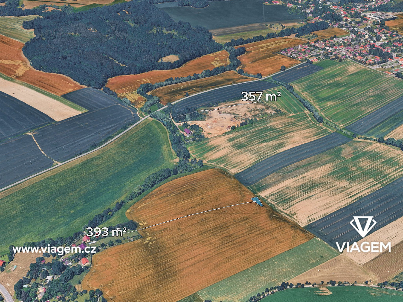 Prodej pole 375 m²