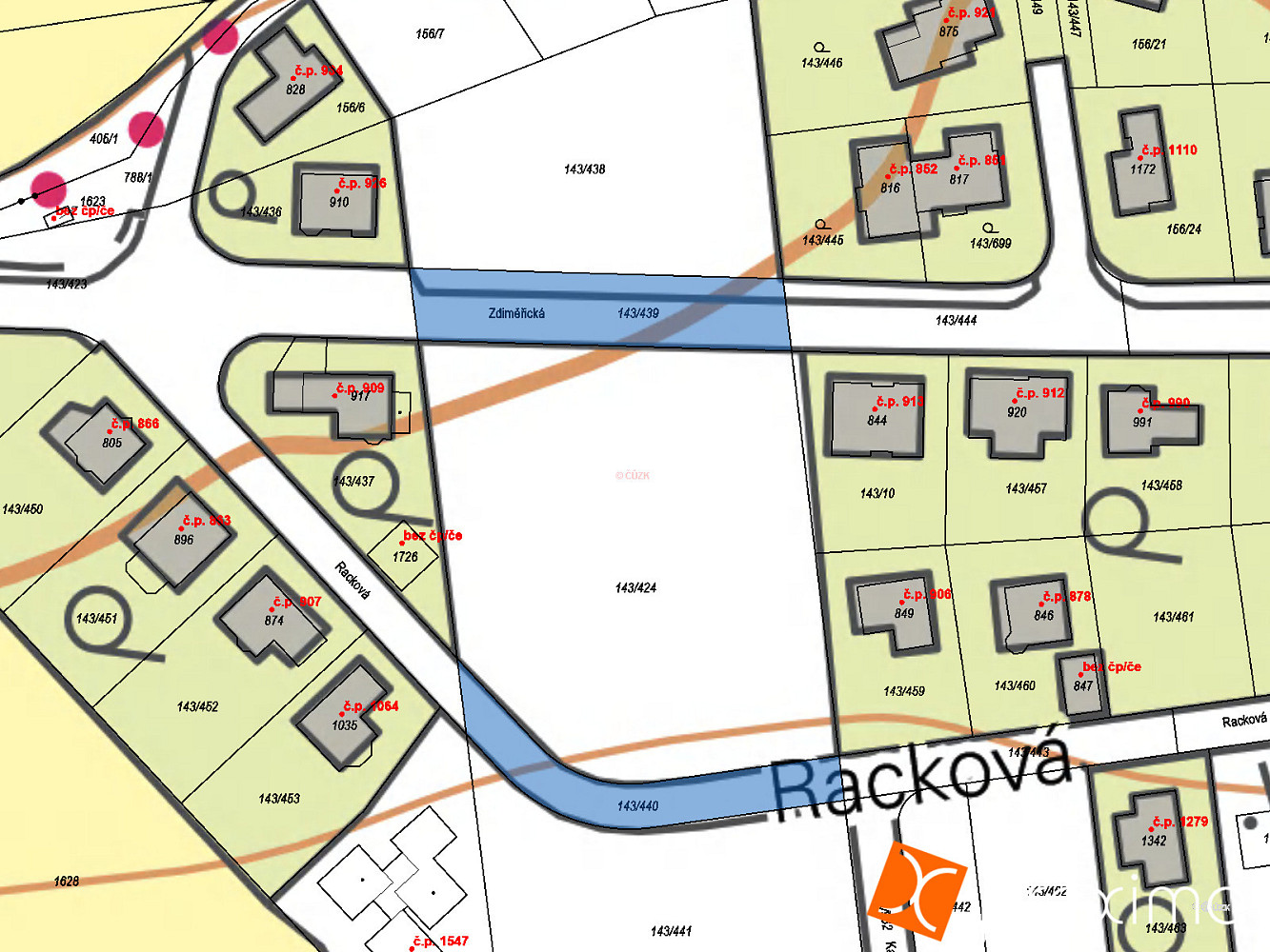 Prodej pozemku 6 m² – fotografie 3