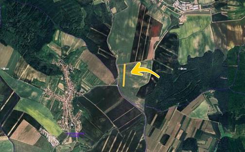 Prodej pole 3 992 m², Boleradice, okres Břeclav