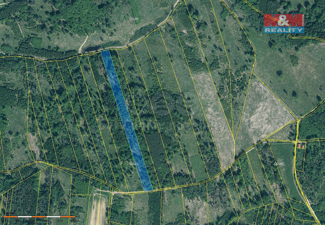 Prodej lesa 15 662 m²