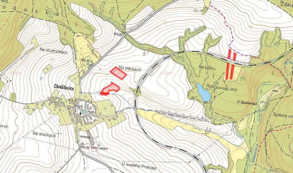 Prodej pole 11 461 m², Mladotice – náhled fotky 3