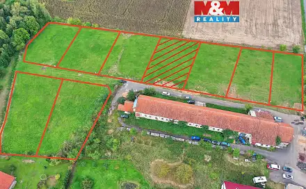 Prodej stavebního pozemku 1 206 m², Ostružno, okres Jičín