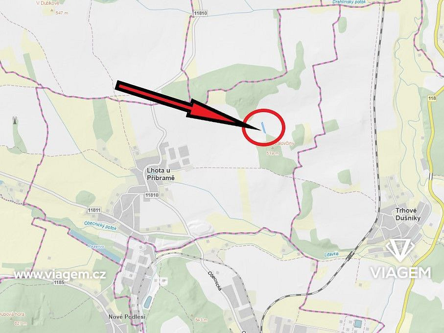 Prodej pole 640 m² – fotografie 3