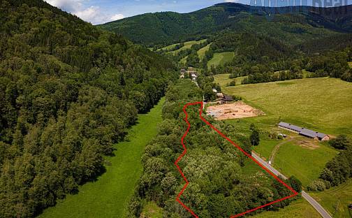 Prodej stavebního pozemku 14 183 m², Vernířovice, okres Šumperk
