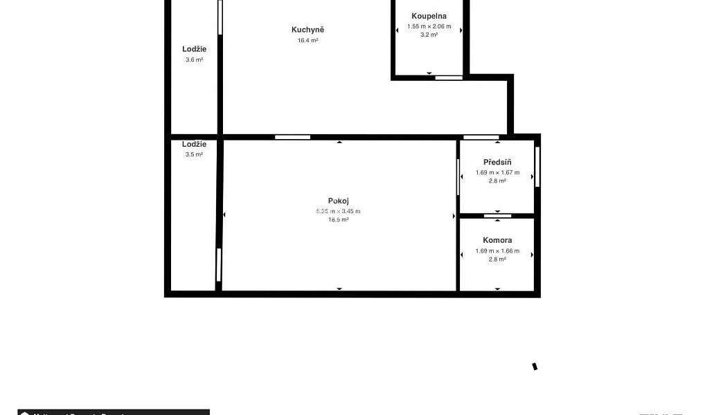 Prodej bytu 1+1 40 m², Chomutov – náhled fotky 13