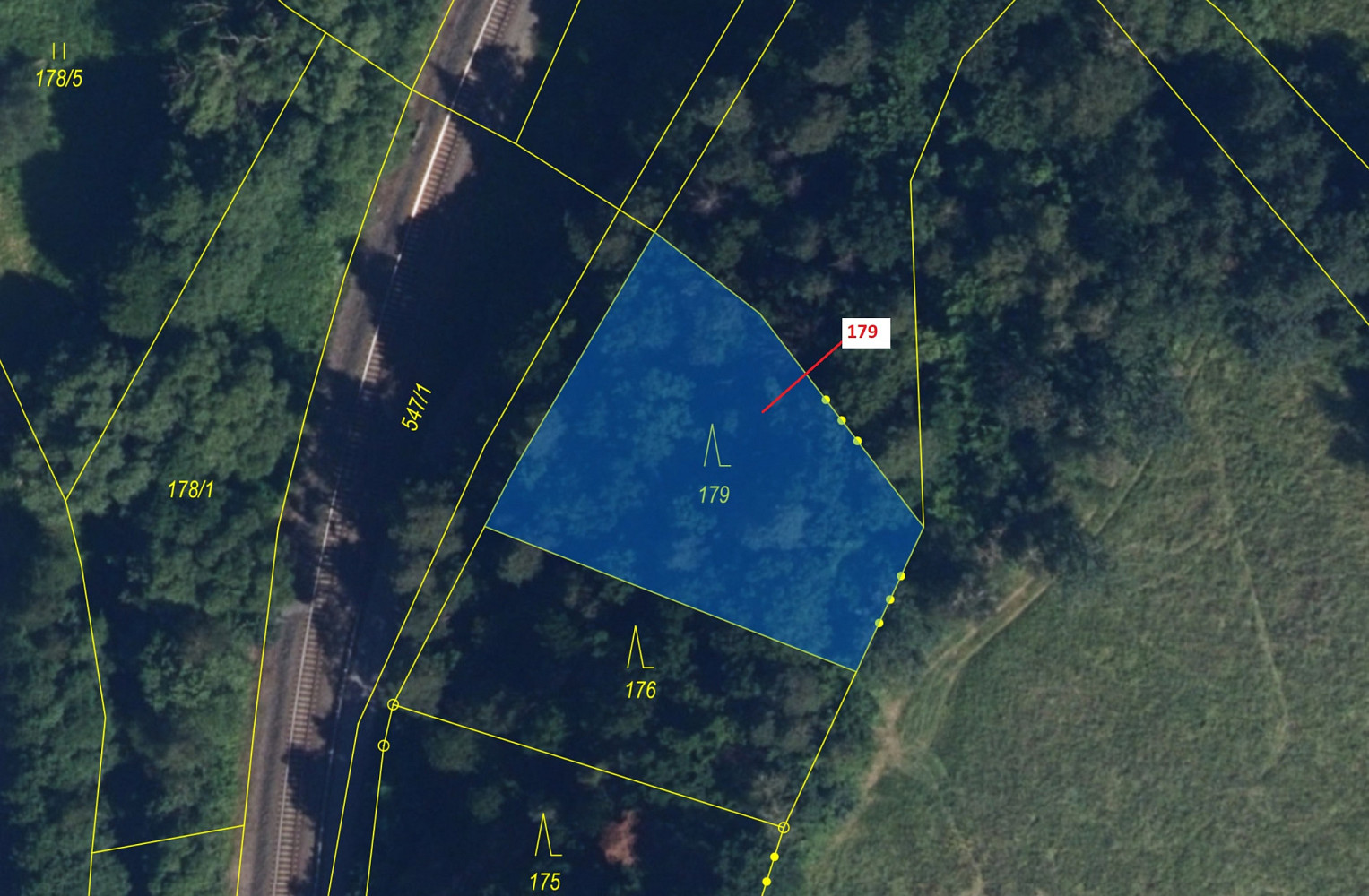 Dražba lesa 939 m² — photo 2