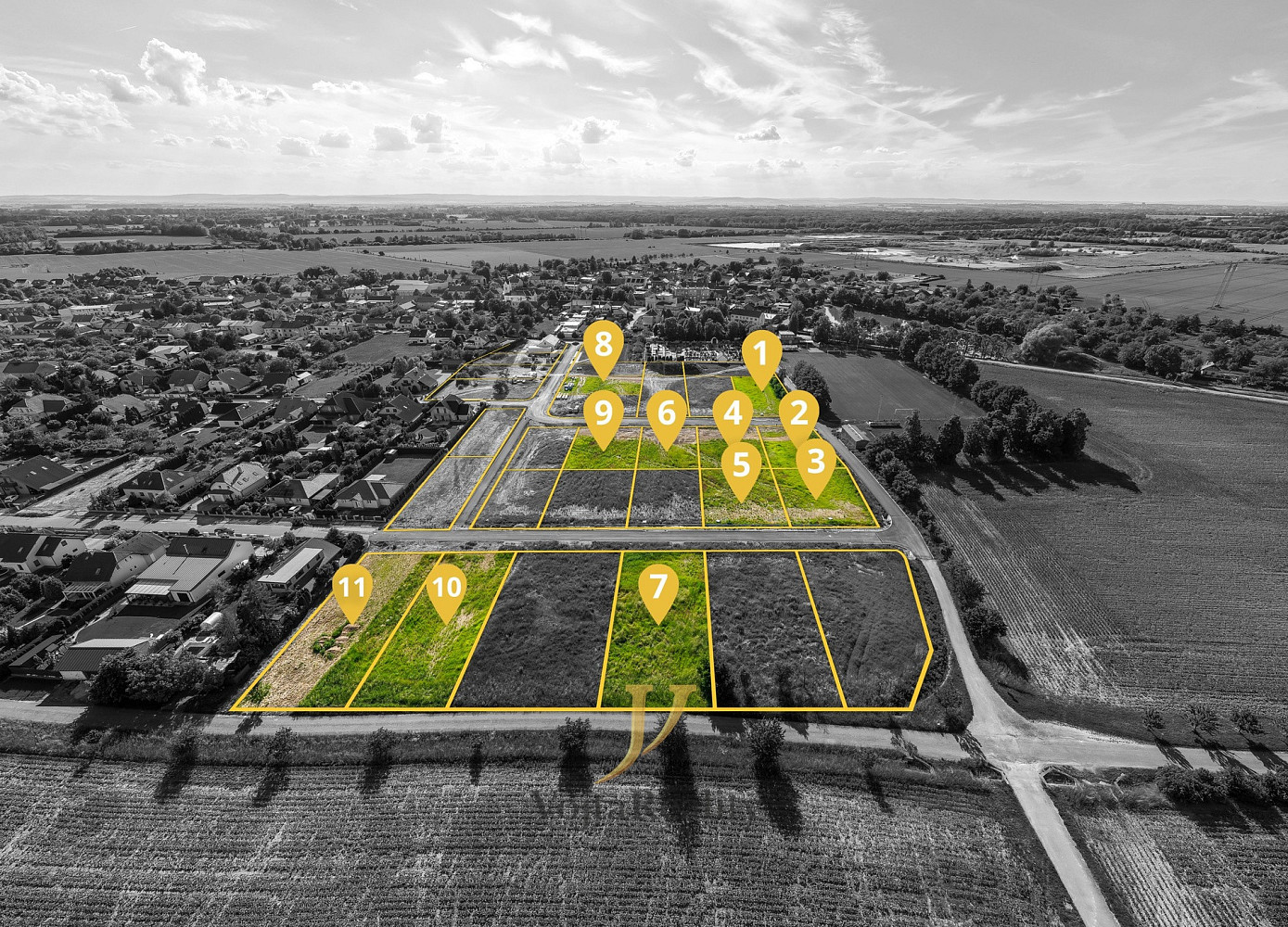 Prodej stavebního pozemku 780 m² – fotografie 2
