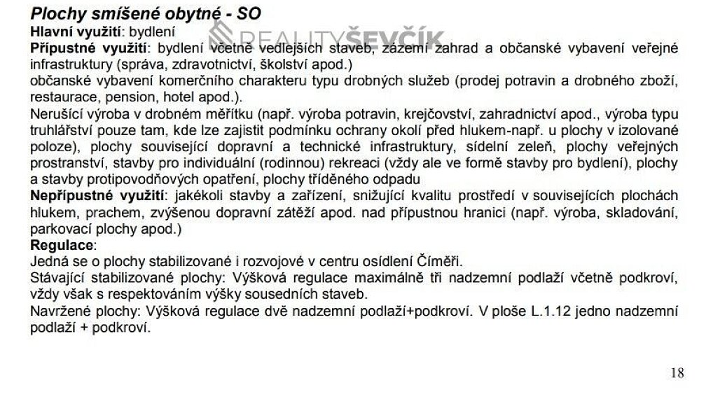 Prodej stavebního pozemku 400 m², Číměř – náhled fotky 4