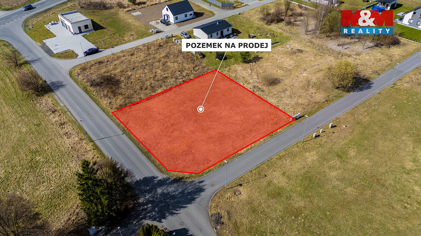 Prodej stavebního pozemku 997 m² – fotografie 2