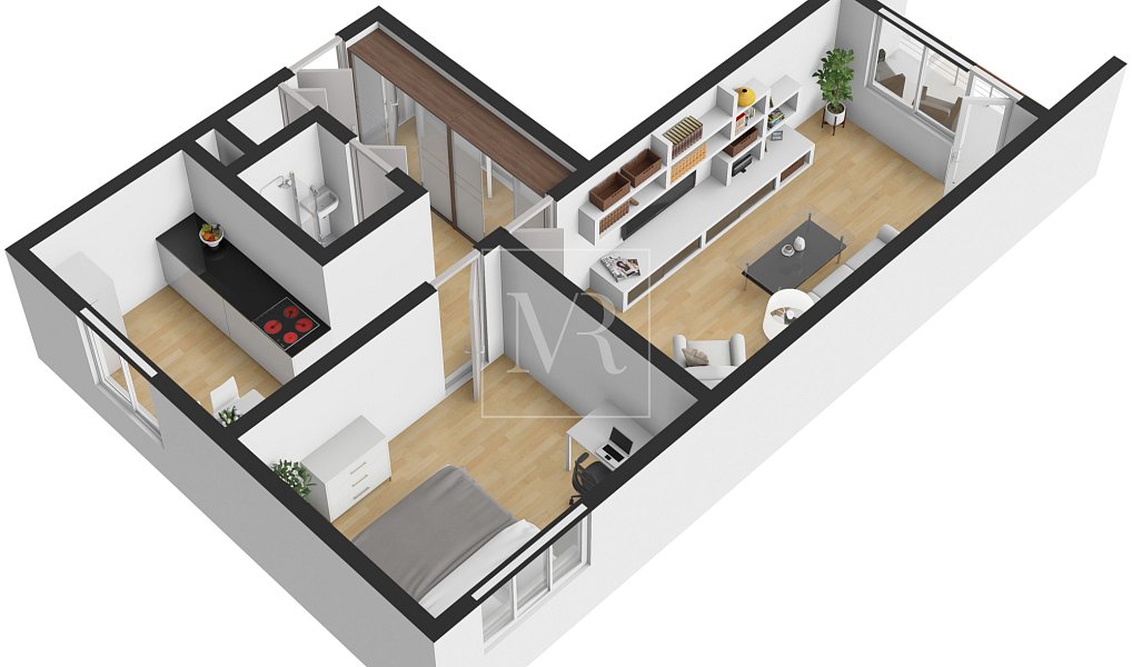 Prodej bytu 2+1 53 m², Praha – náhled fotky 24