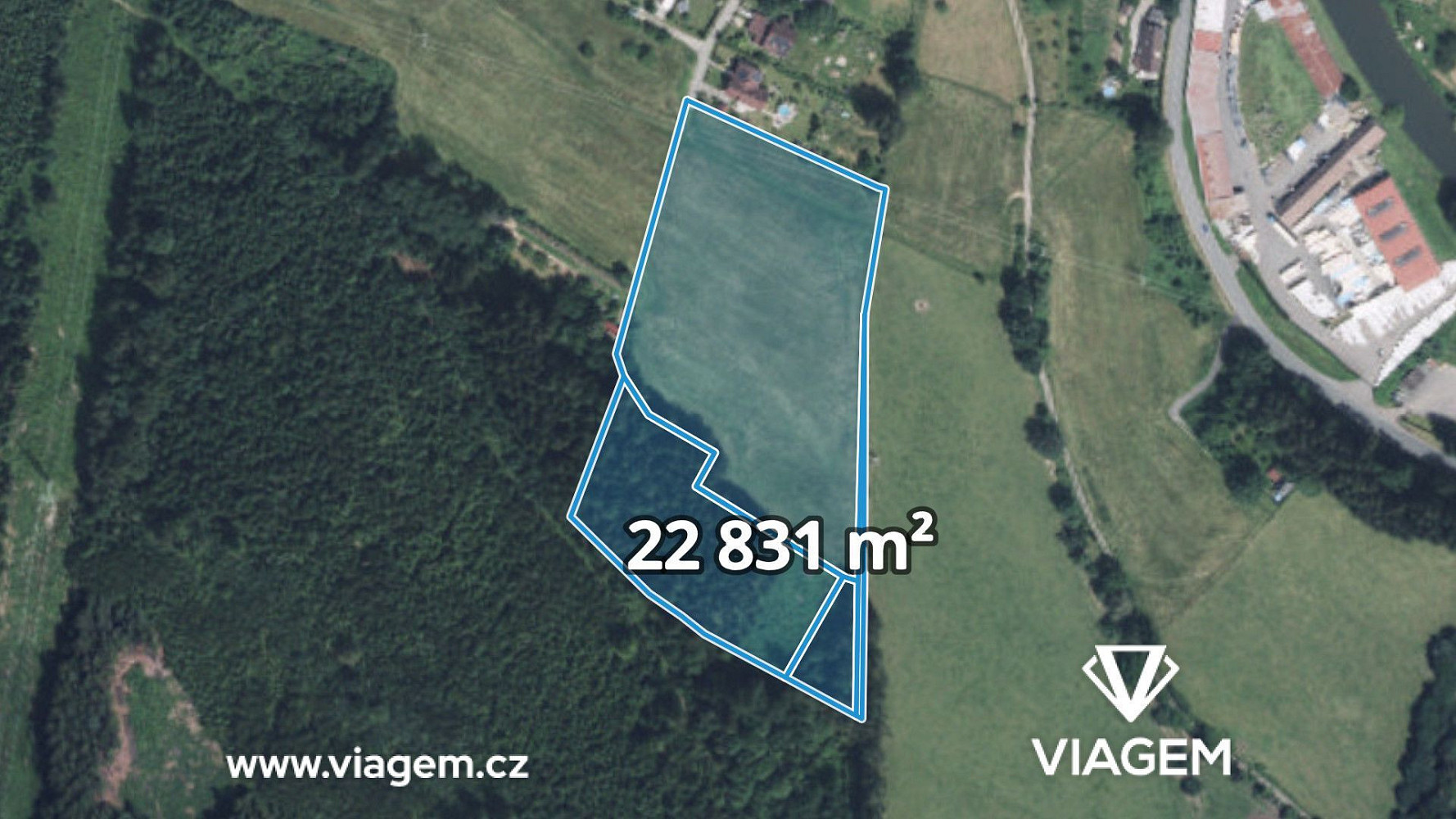 Prodej pole 3 805 m²