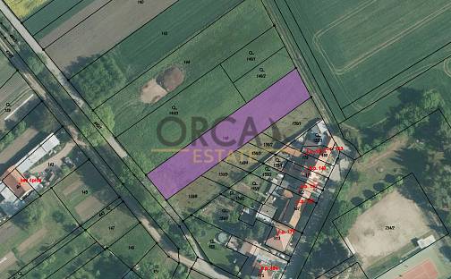 Prodej stavebního pozemku 1 660 m², Vřesovice, okres Prostějov
