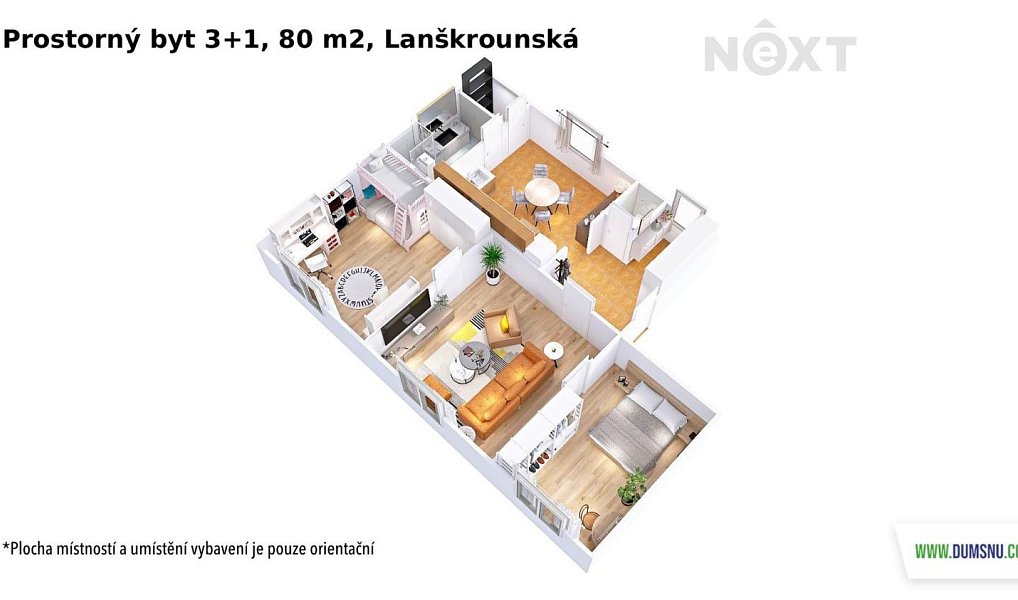 Prodej bytu 3+1 80 m², Moravská Třebová – náhled fotky 21
