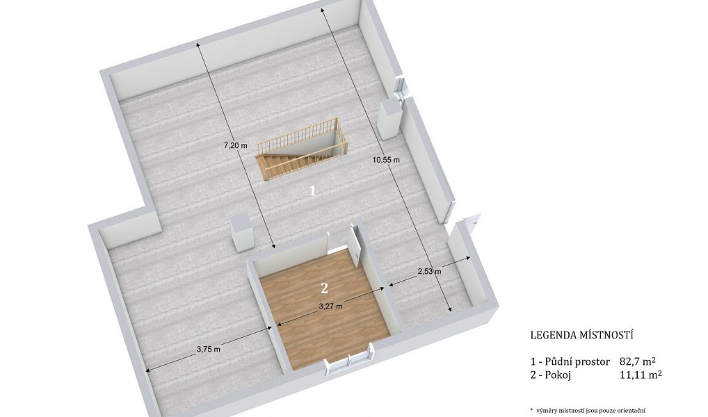 Prodej domu 138 m² s pozemkem 2 876 m², Vísky – náhled fotky 34