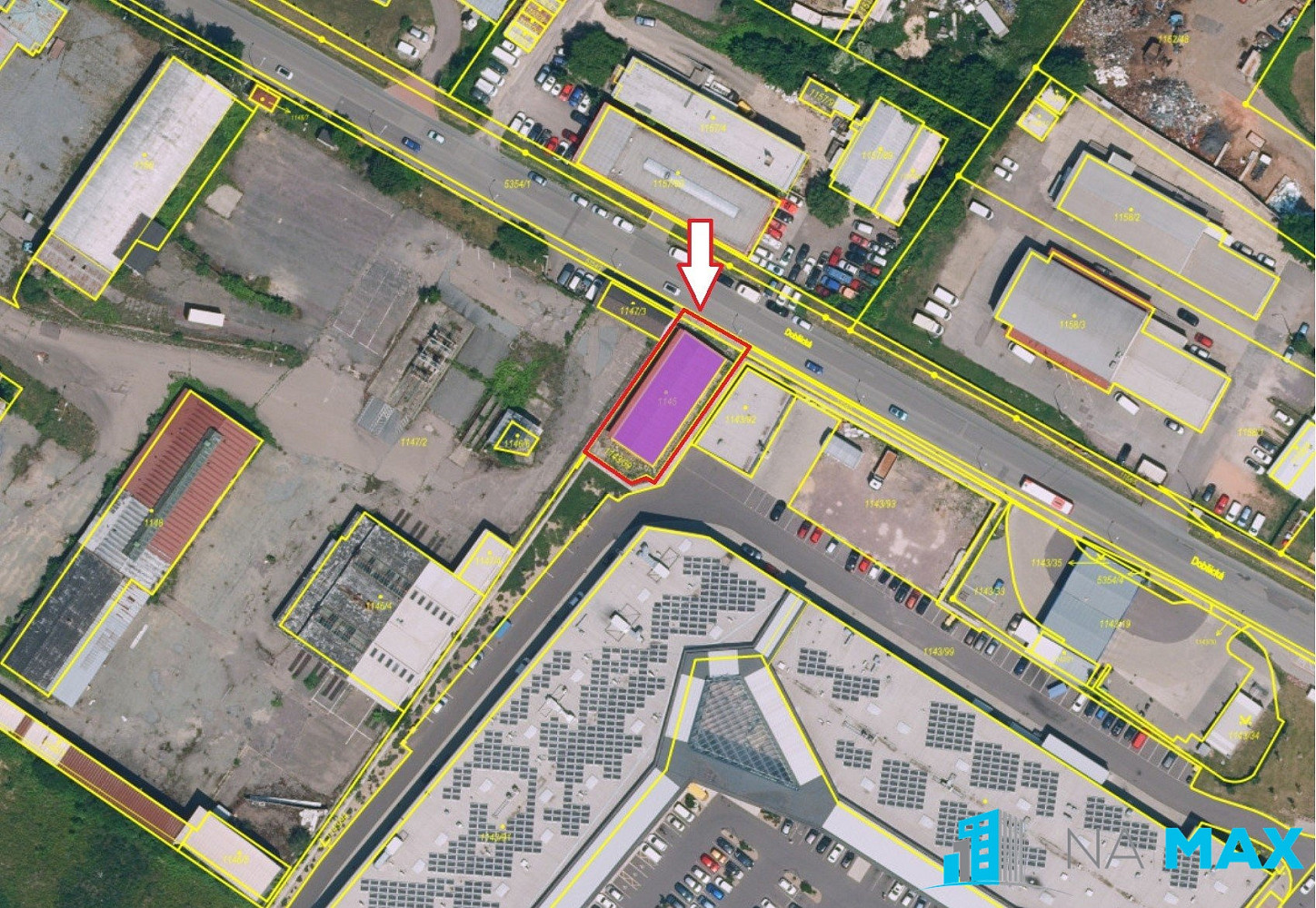 Prodej komerčního pozemku 572 m² – fotografie 2