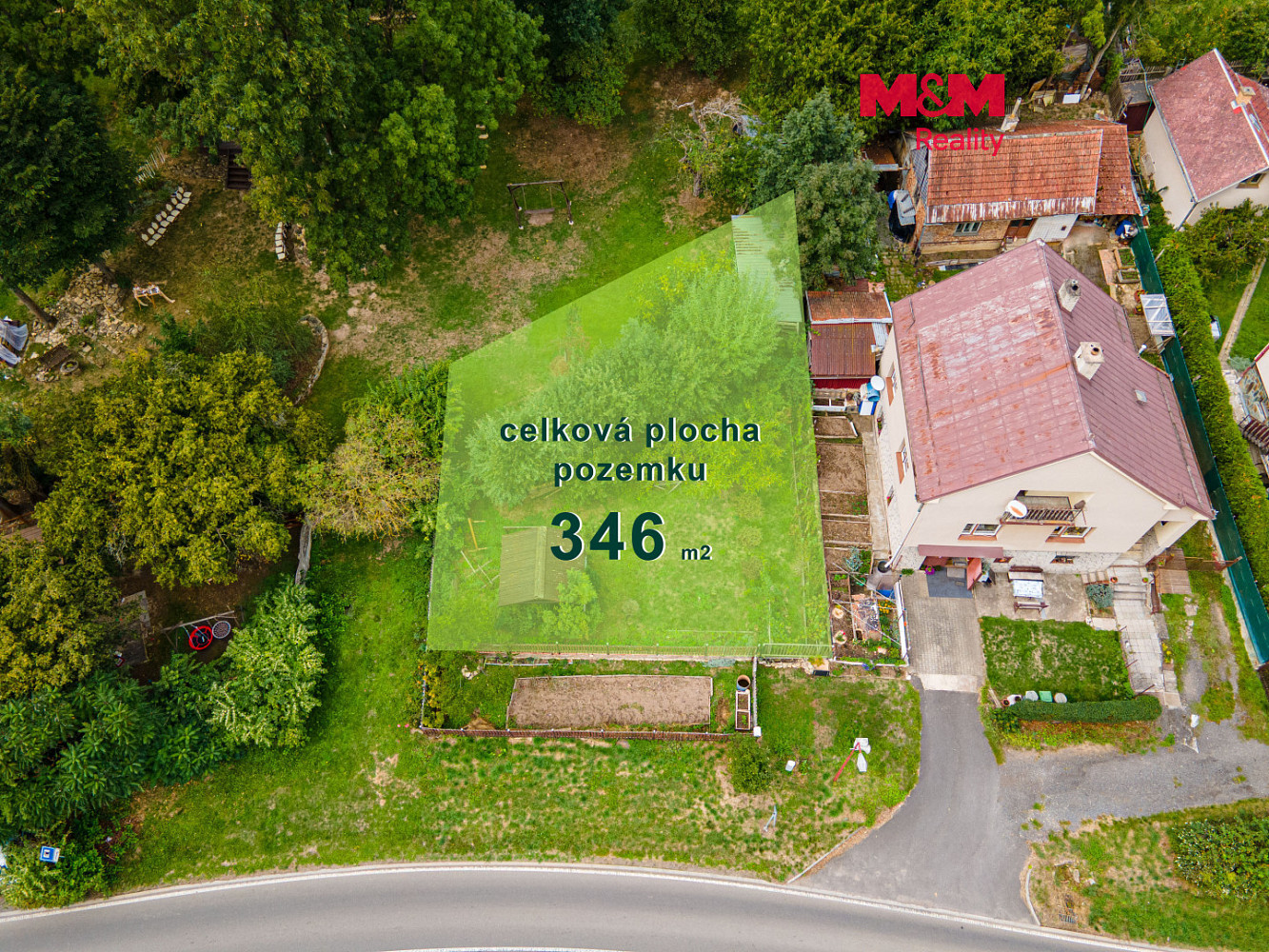 Prodej stavebního pozemku 346 m²