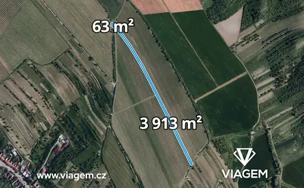 Prodej pole 662 m², Nosislav, okres Brno-venkov