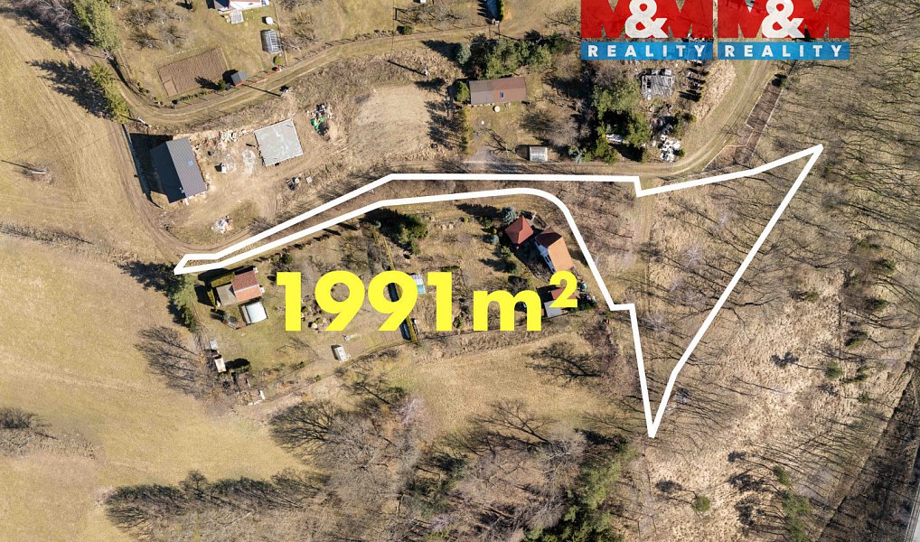 Prodej stavebního pozemku 1 991 m², Velké Meziříčí – náhled fotky 2