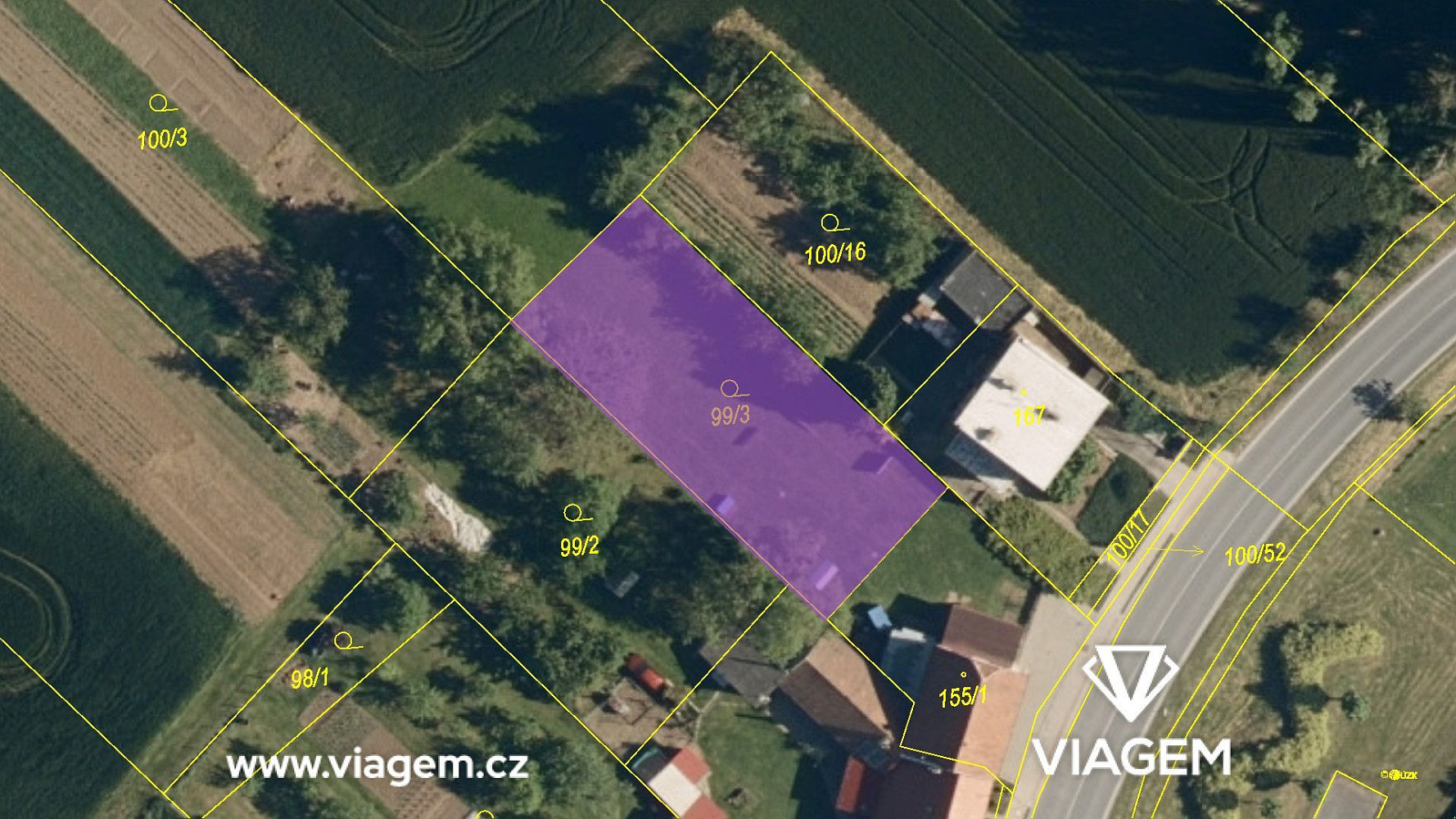 Prodej stavebního pozemku 247 m² – fotografie 4