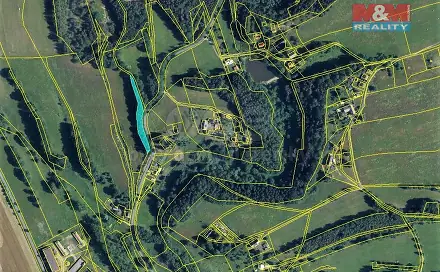Prodej lesa 2 000 m², Dubnice, okres Česká Lípa