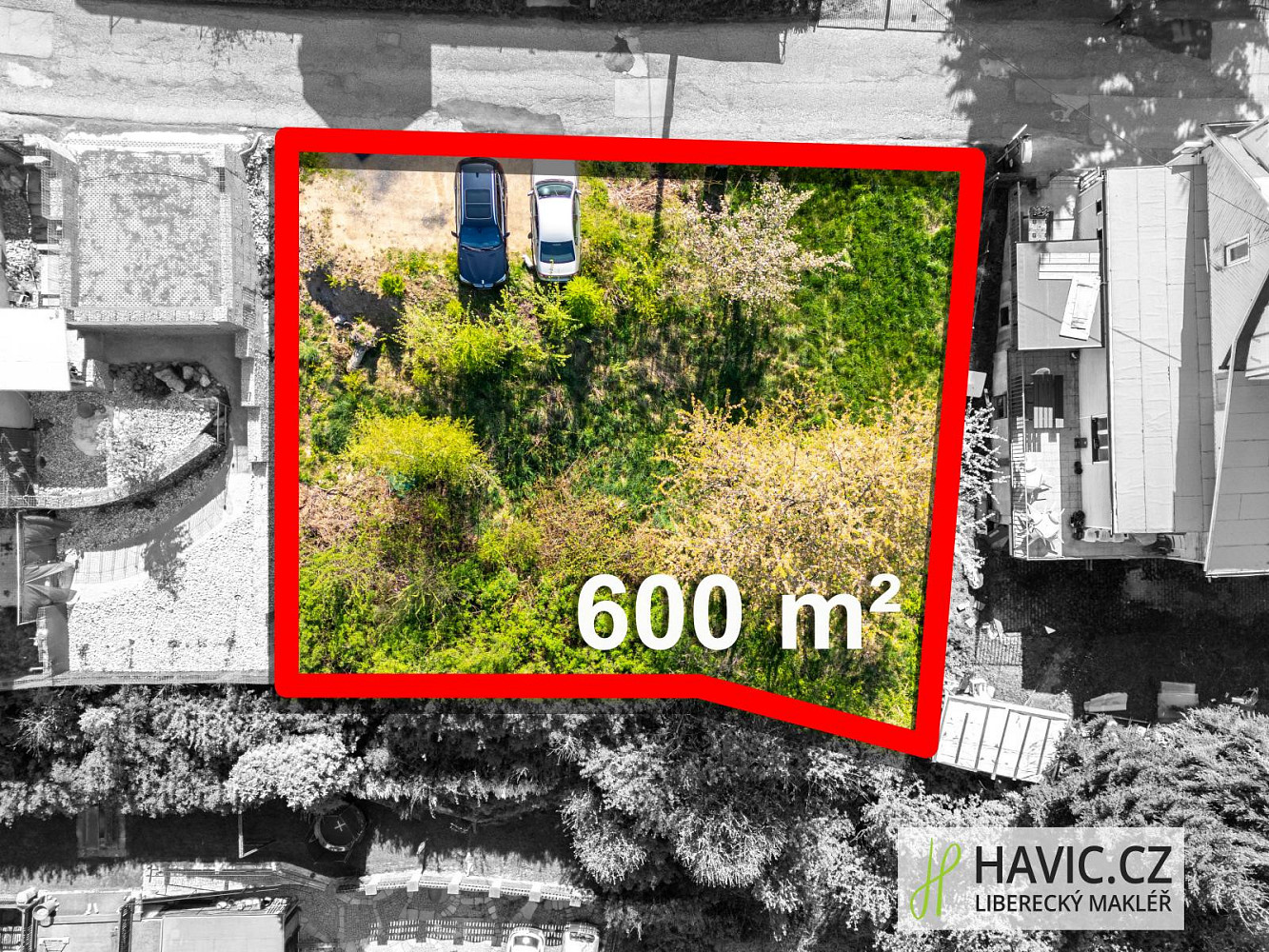 Prodej stavebního pozemku 600 m² — photo 2