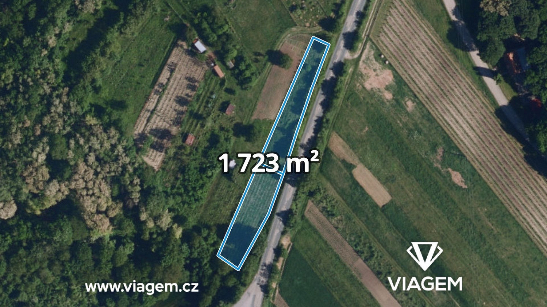 Prodej zahrady 1 723 m²