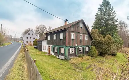 Prodej chaty/chalupy 160 m² s pozemkem 1 274 m², Dolní Poustevna - Horní Poustevna, okres Děčín