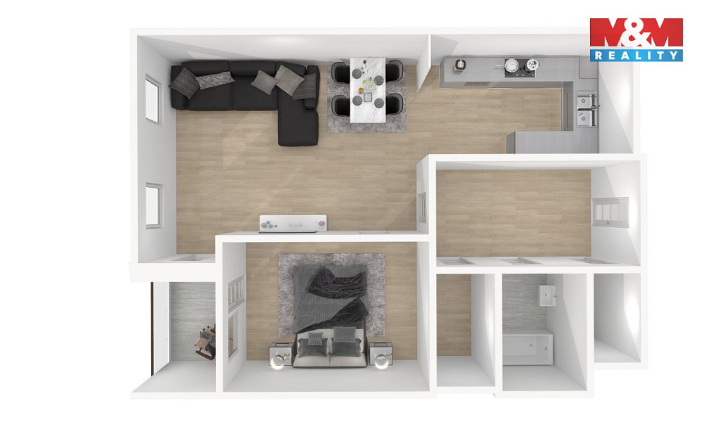 Prodej bytu 2+kk 70 m², Klatovy – náhled fotky 12