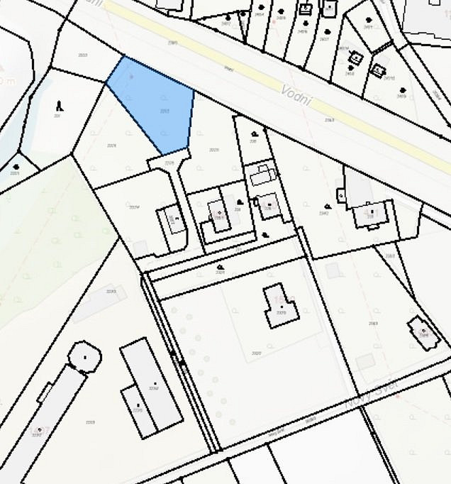 Prodej stavebního pozemku 1 100 m² – fotografie 3