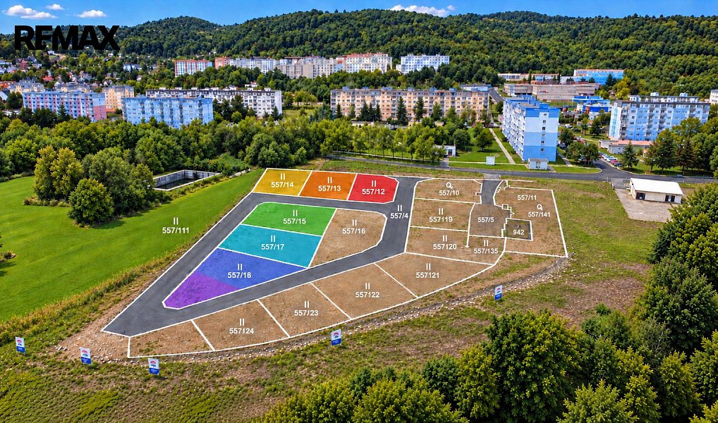 Prodej stavebního pozemku 707 m², Krupka – náhled fotky 2