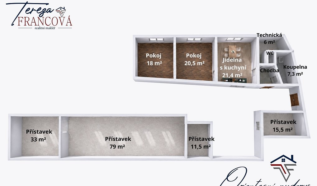 Prodej domu 91 m² s pozemkem 809 m², Biskupice – náhled fotky 11