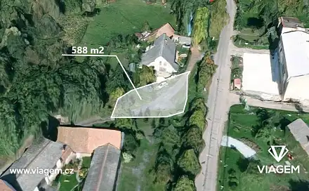 Prodej stavebního pozemku 147 m², Načešice, okres Chrudim