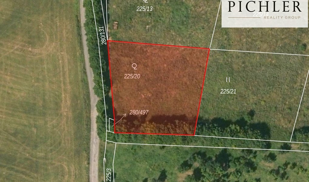Prodej zahrady 1 043 m², Zbečno – náhled fotky 3