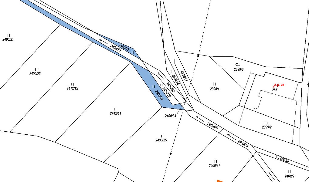 Prodej pozemku 150 m², Černovice – náhled fotky 2
