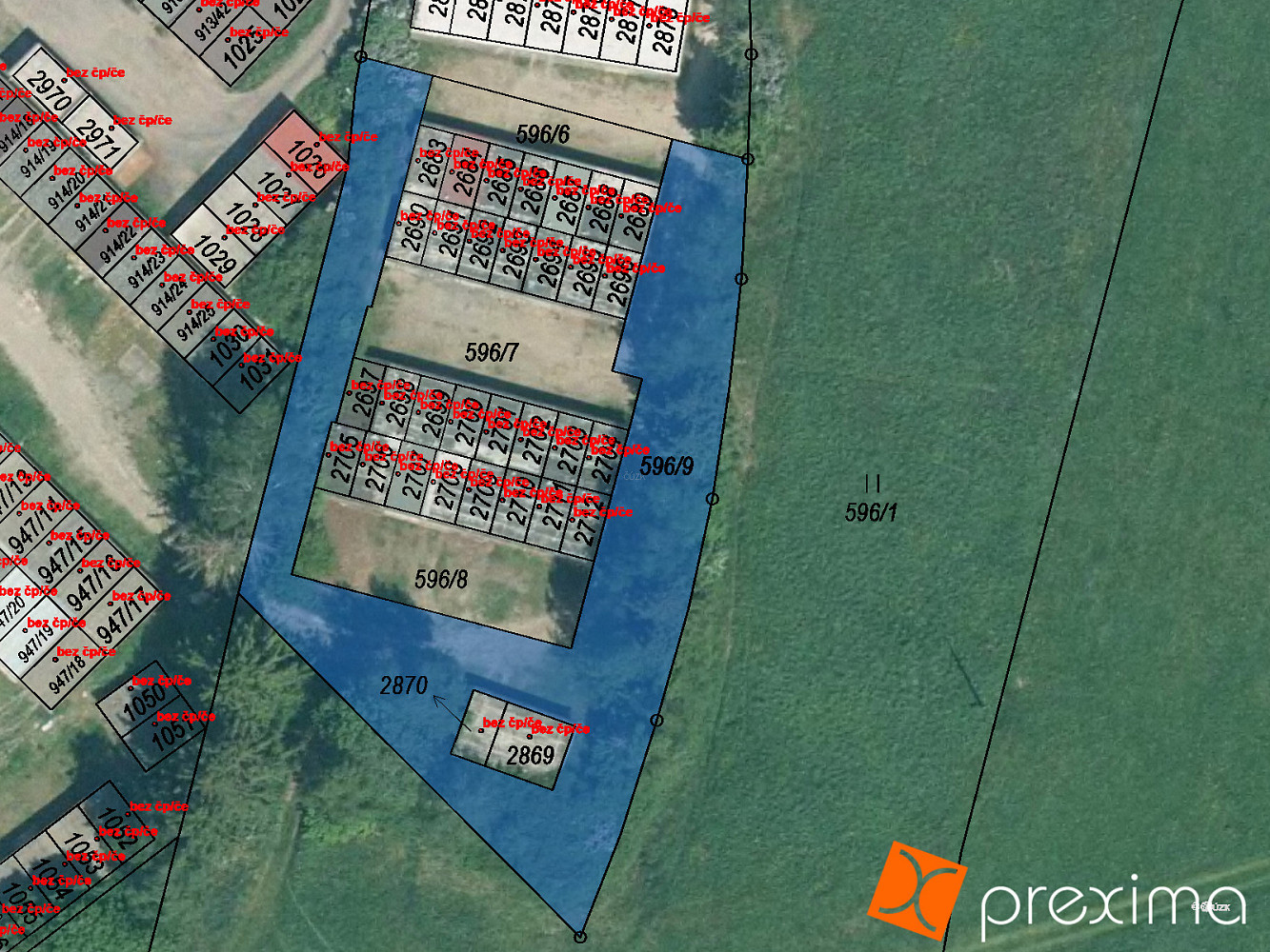 Prodej komerčního pozemku 347 m²