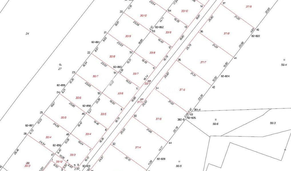 Prodej stavebního pozemku 802 m², Velký Borek – náhled fotky 5