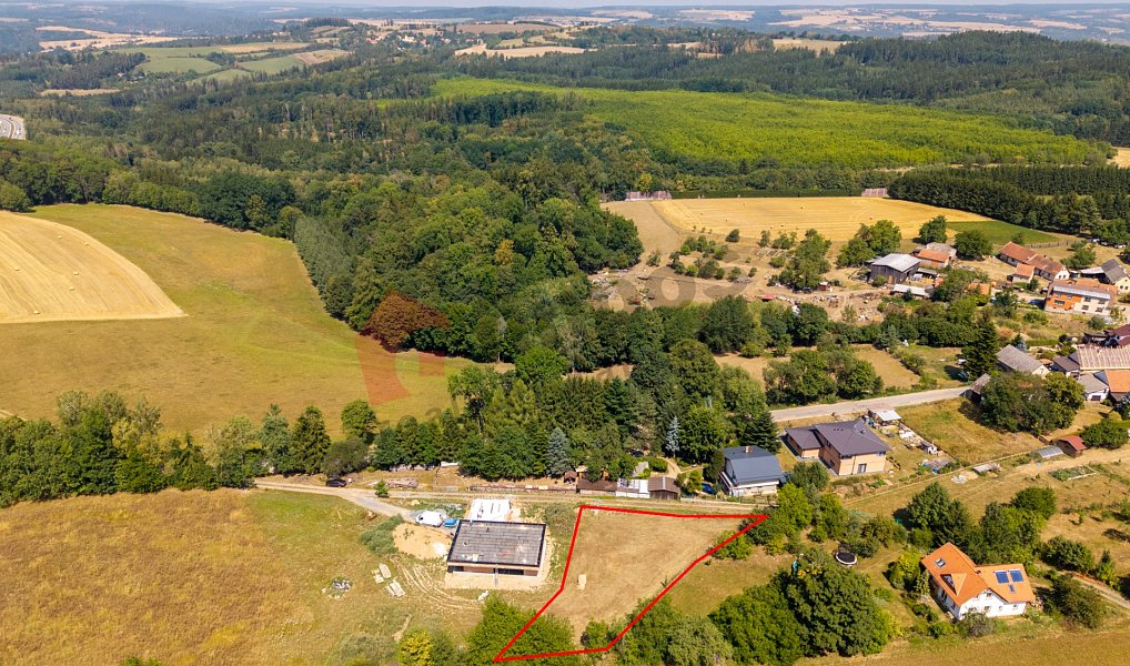 Prodej stavebního pozemku 1 251 m², Psáře – náhled fotky 10