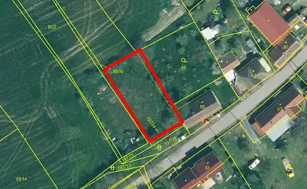 Prodej stavebního pozemku 620 m², Ptenín, okres Plzeň-Jih