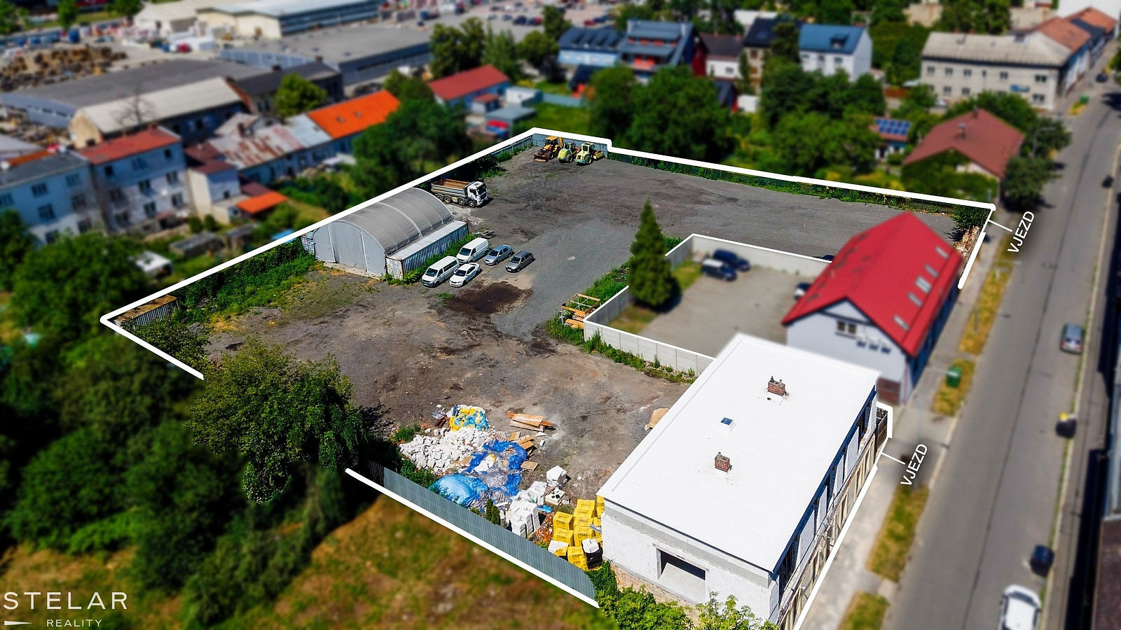 Pronájem komerčního pozemku 4 262 m²