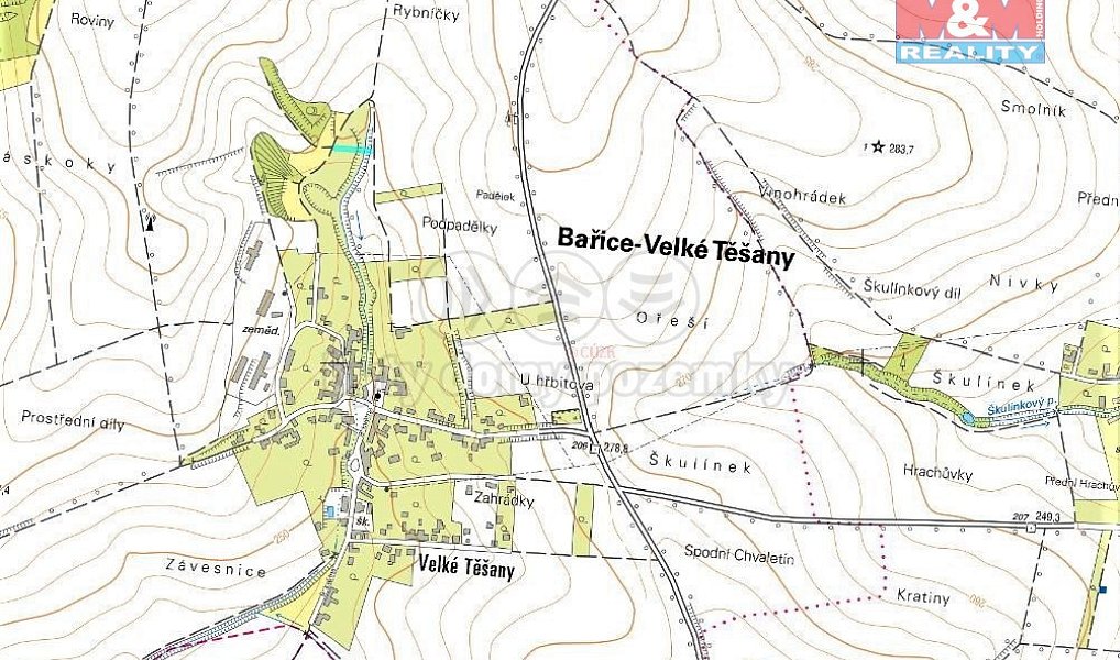 Prodej zahrady 649 m², Bařice-Velké Těšany – náhled fotky 6