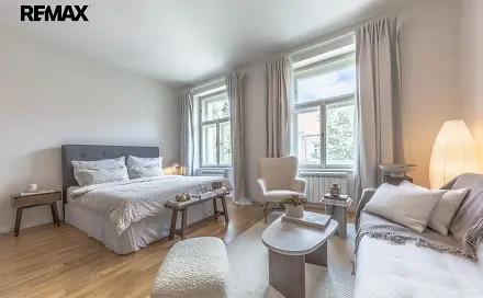 Prodej bytu 1+kk 36 m², Vítkova, Praha 8 - Karlín
