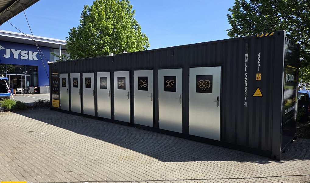 Samoobslužné skladovací boxy, Obchodní centrum Berounka, Plzeň, Plzeň – náhled fotky 2