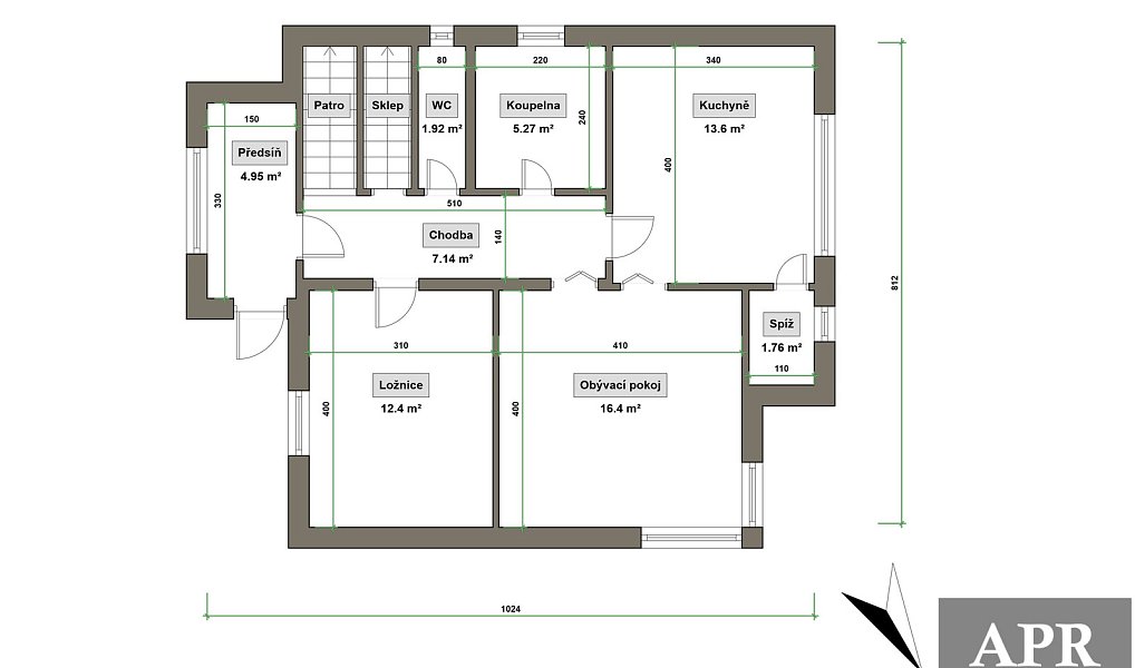 Prodej chaty/chalupy 117 m² s pozemkem 871 m², Brumov-Bylnice – náhled fotky 28